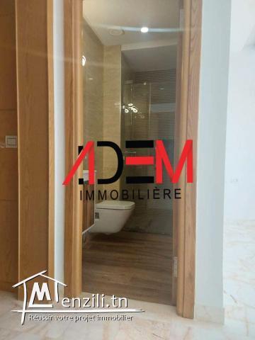 Appartement S2 de 150m²  jamais habité et avec parking sous sol