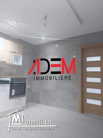 Appartement S2 de 150m²  jamais habité et avec parking sous sol