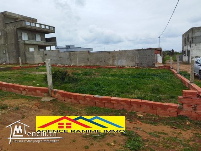 Terrain de 212m2 a la mer el haouaria cap bon