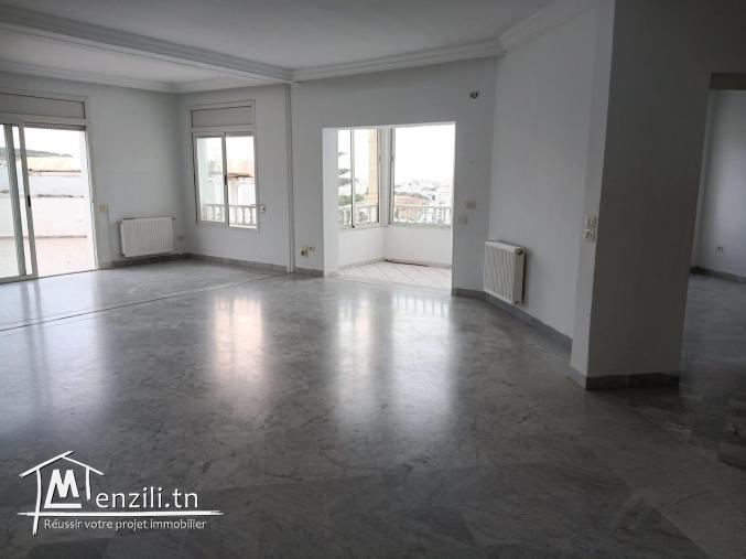 S+3 de 170m² avec une terrasse de 130m² , un cellier et une ppkg