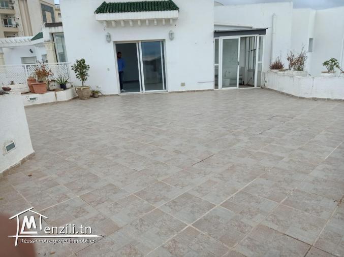 S+3 de 170m² avec une terrasse de 130m² , un cellier et une ppkg