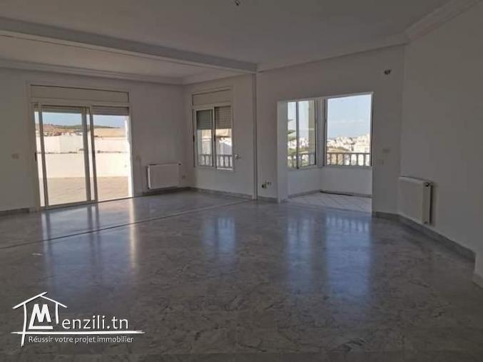 S+3 de 170m² avec une terrasse de 130m² , un cellier et une ppkg