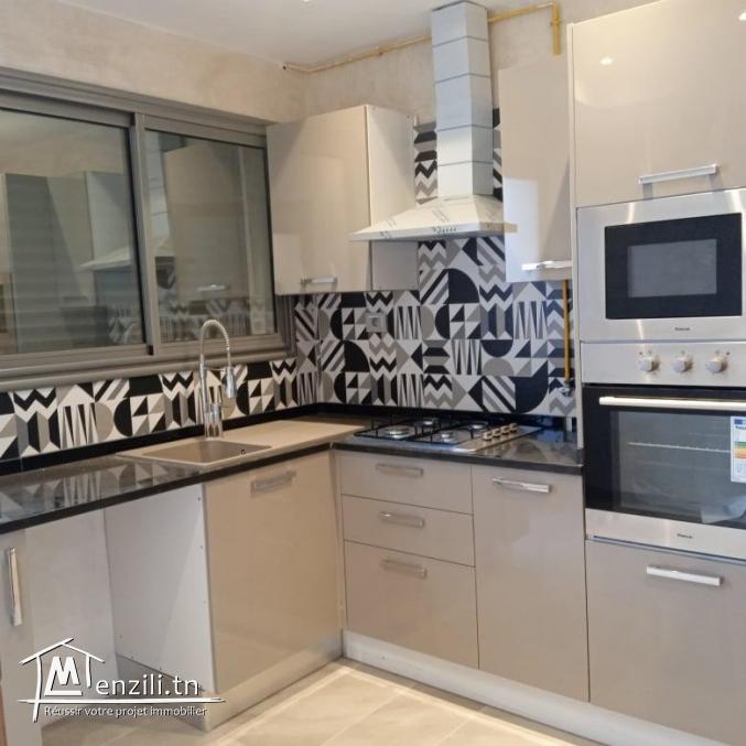 un appartement S2 a louer de 135m² à la marsa