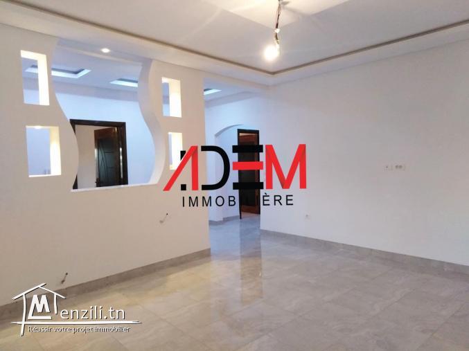 RDC S3 de haut standing et avec parking sous sol