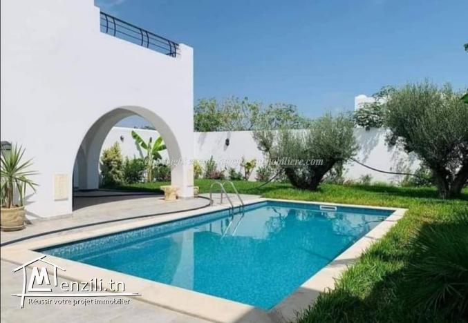 Villa avec piscine zone touristique Hammamet