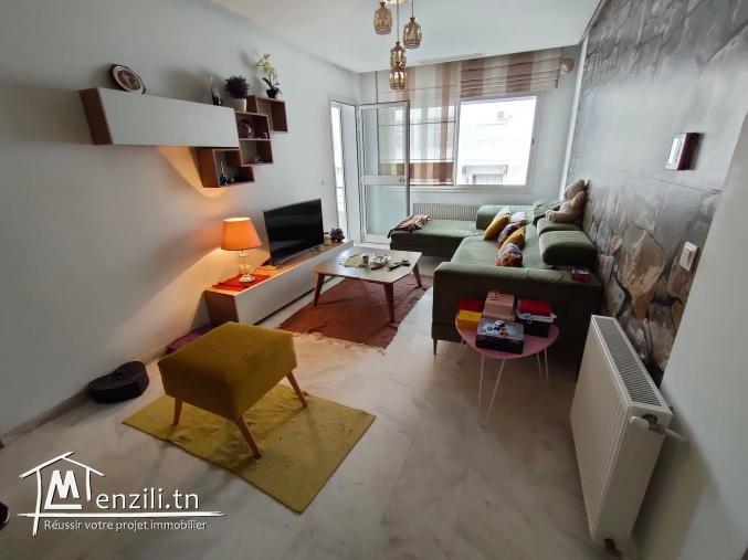 Magnifique S+1 neuf richement meublé à Ennasr 2