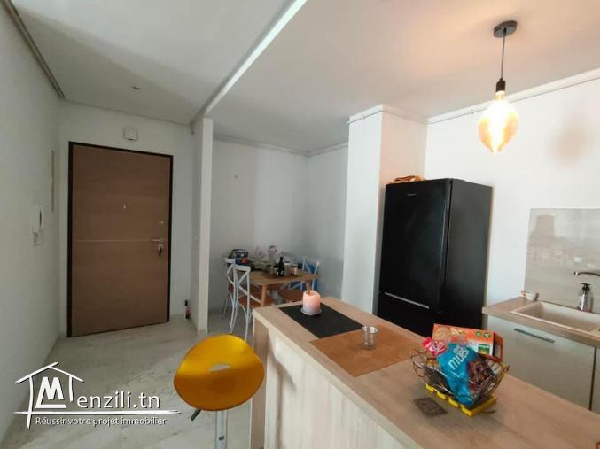 Magnifique S+1 neuf richement meublé à Ennasr 2