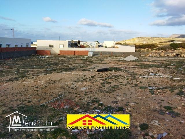 Terrain de 250m2 a la mer el haouaria cap bon
