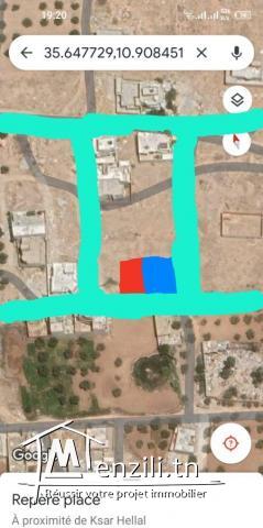 deux lots de terrain à vendre à Ksar Hellal
