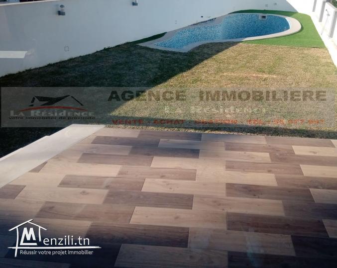 Villa de luxe à corniche Bizerte.