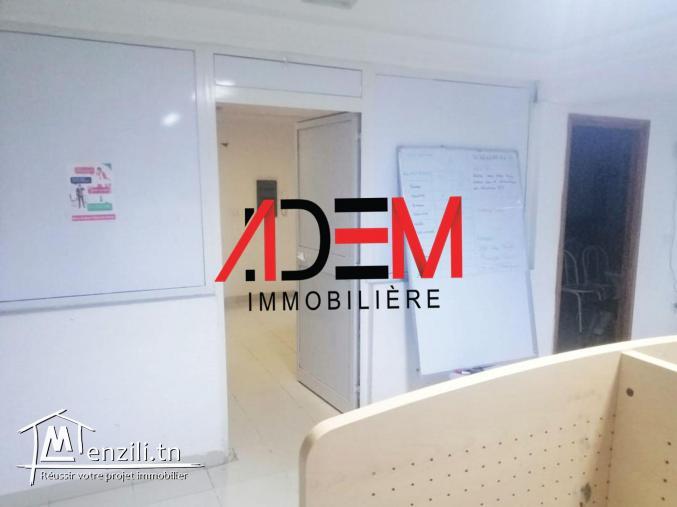 Bureau open space de 216m² à Sahloul