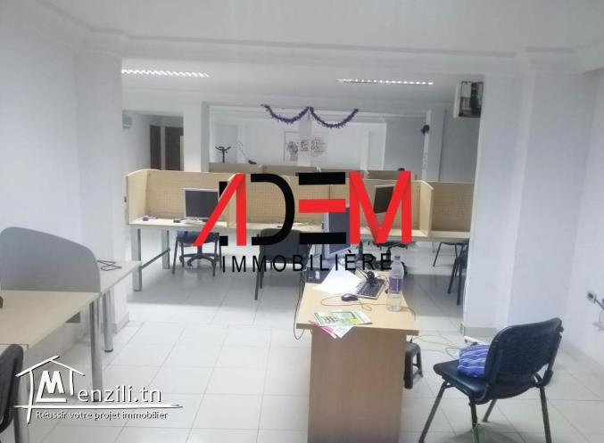 Bureau open space de 216m² à Sahloul