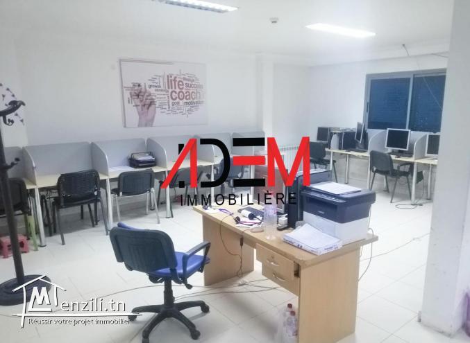 Bureau open space de 216m² à Sahloul