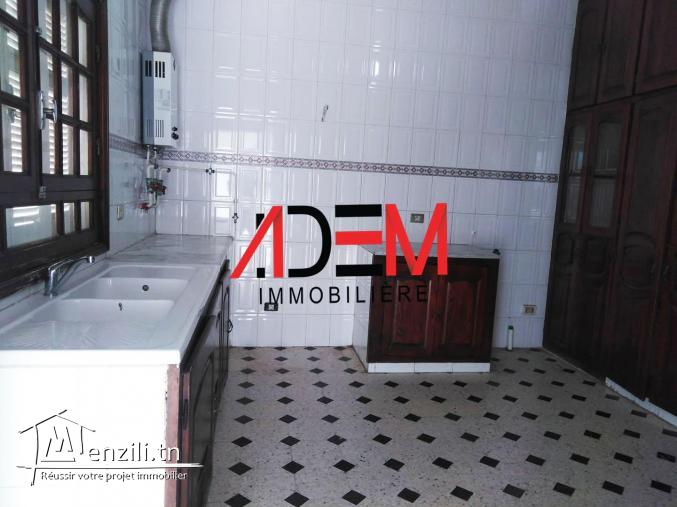 Spacieux étage de villa S3 à Bohssina