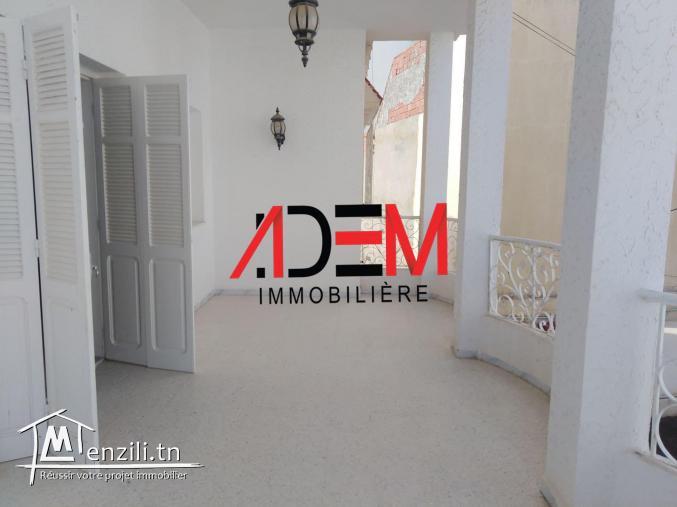 Spacieux étage de villa S3 à Bohssina