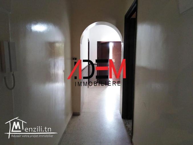 RDC de villa avec jardin et garage à Kantaoui