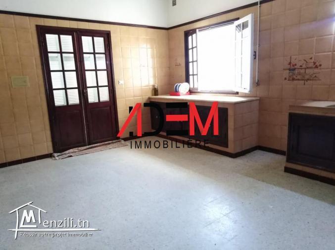 RDC de villa avec jardin et garage à Kantaoui