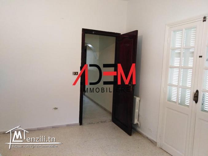 RDC de villa avec jardin et garage à Kantaoui