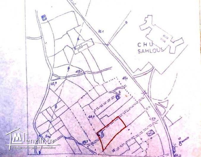 Terrain D'investisement 8480M² Pour #Projet à #Sahloul Prés l'epi