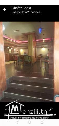 a vendre duplex + restaurant a kherridine la goulette