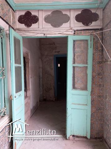 Maison traditionnelle au centre ville de Tunis 