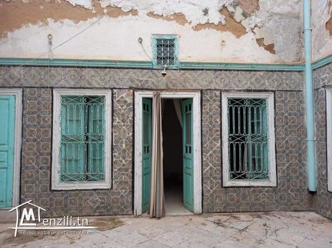 Maison traditionnelle au centre ville de Tunis 