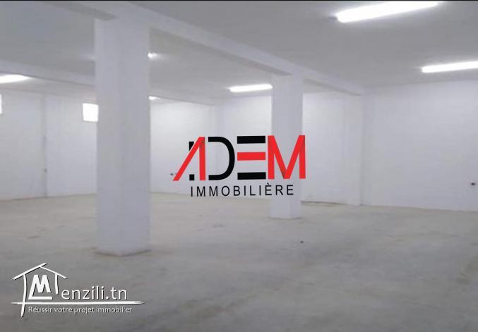 Local de 200m² bien situé à Bohssina