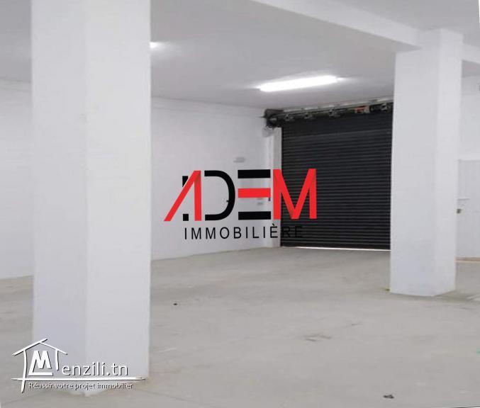 Local de 200m² bien situé à Bohssina