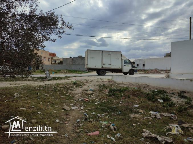 terrain met a la vente  hammamet yasmine