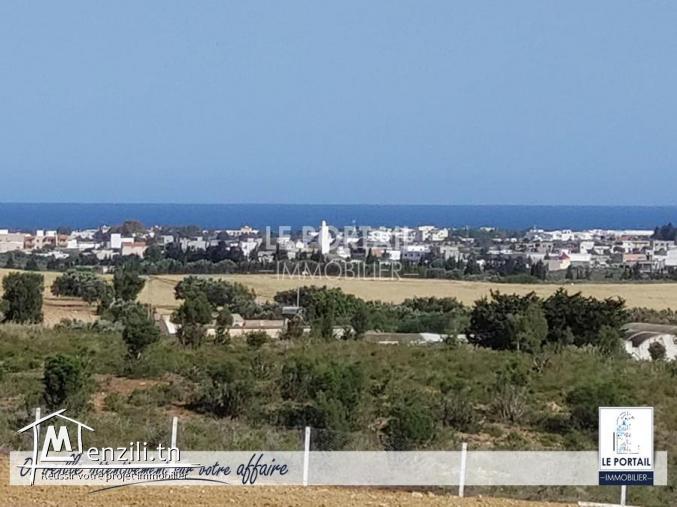 un lot de terrain à 4 km de jinen hammamet