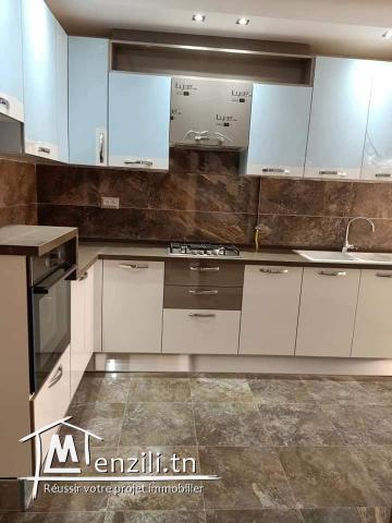 Superbe S+2 de 120m² haut Standing à Ennasr 2