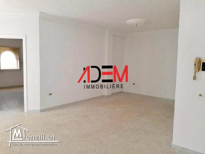 Etage de villa S2 bien situé à Khzema ouest