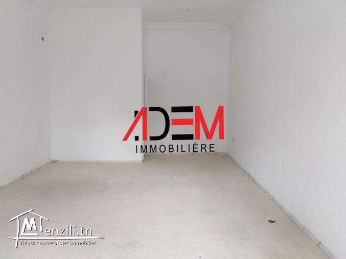 Local de 35m² sur une route principale à Sousse ville