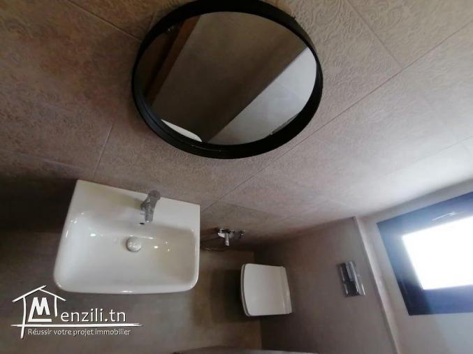 A louer à Nabeul dans charmante résidence neuve de 1er étage S+3