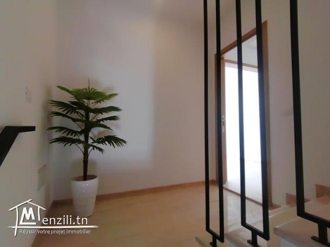 A louer à Nabeul dans charmante résidence neuve de 1er étage S+3
