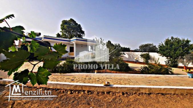 A vendre une maison spacieuse avec un grand jardin