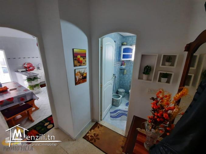 villa située dans un quartier calme à Hammamet Nord proche de Carrefour Market