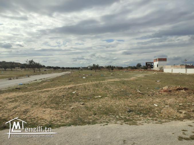 Terrain bâtissable pour la construction à Hammamet