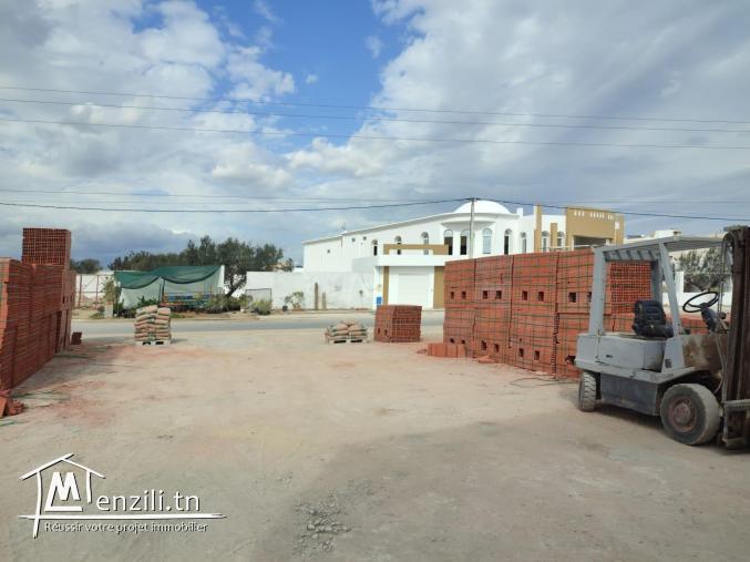 Terrain bâtissable pour la construction à Hammamet