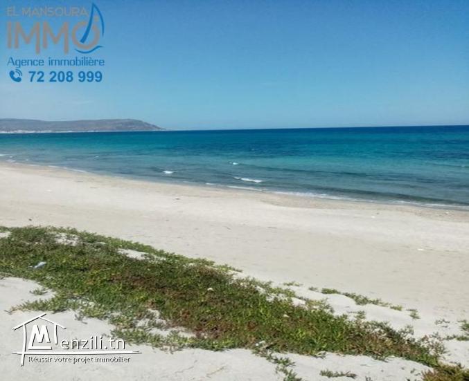 offre spéciale de terrain à la plage de dar allouche