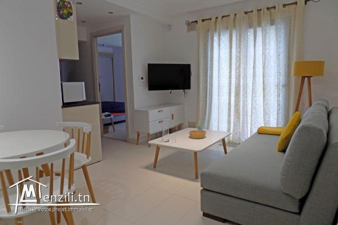 A Louer Appartement S+1 Meublé à La Marsa Plage