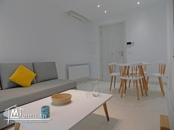 A Louer Appartement S+1 Meublé à La Marsa Plage