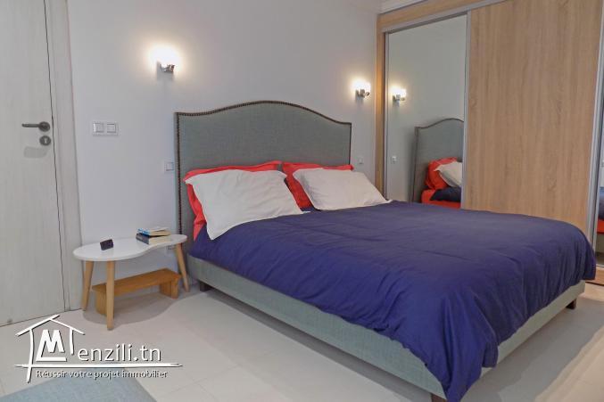 A Louer Appartement S+1 Meublé à La Marsa Plage