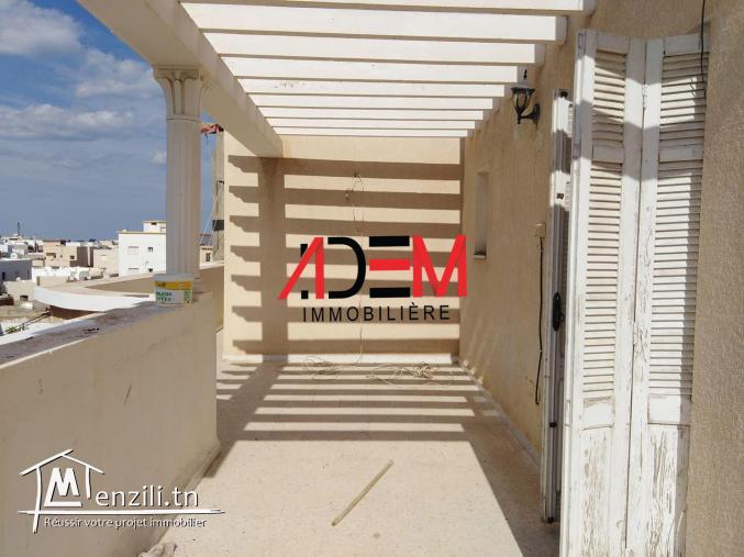Etage de villa S3 à Sahloul