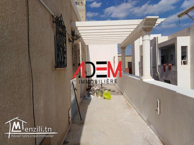 Etage de villa S3 à Sahloul