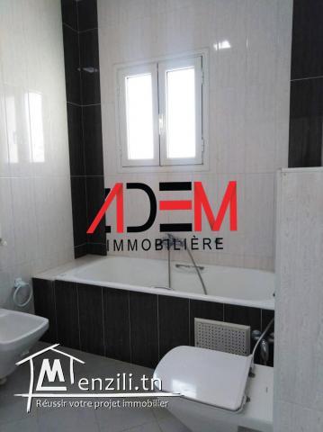 Spacieux étage S3 de 200m² bien meublé à Sahloul