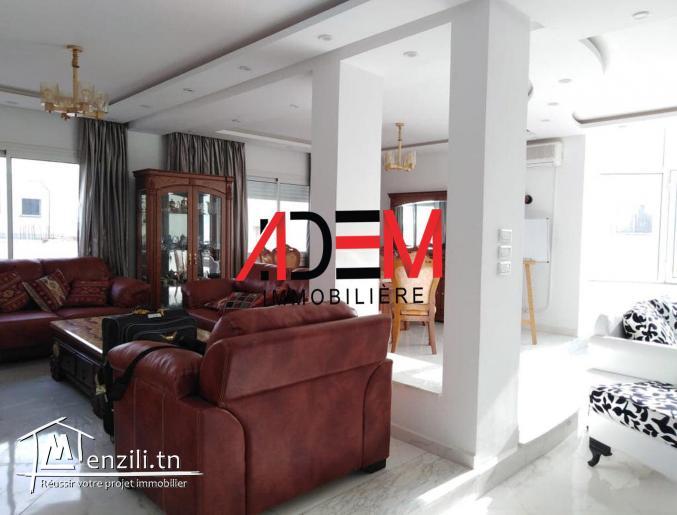 Spacieux étage S3 de 200m² bien meublé à Sahloul