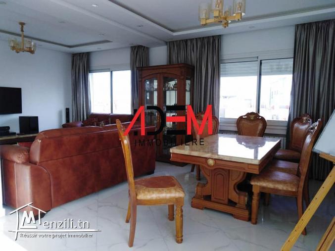 Spacieux étage S3 de 200m² bien meublé à Sahloul