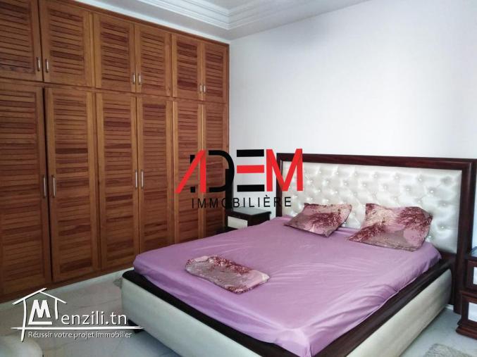 Spacieux étage S3 de 200m² bien meublé à Sahloul