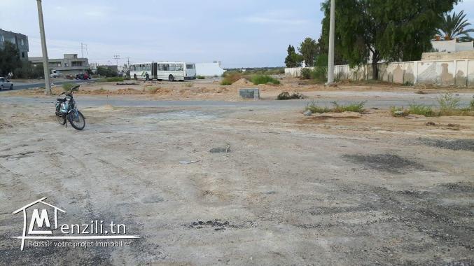 A vendre terrain titré bleu Chenini Gabès